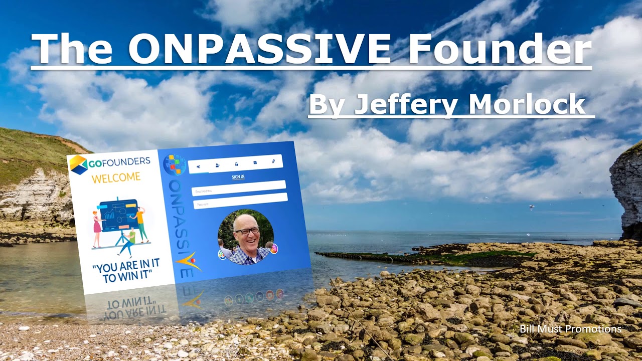 The ONPASSIVE Founder - Jeffrey Morlock