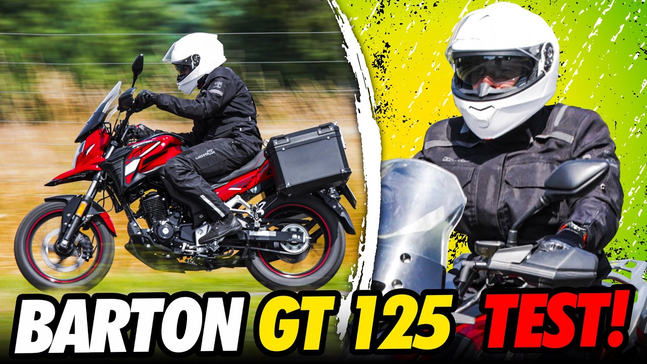 Jak BARTON GT 125 przekonuje do TURYSTYKI na 125'tce?