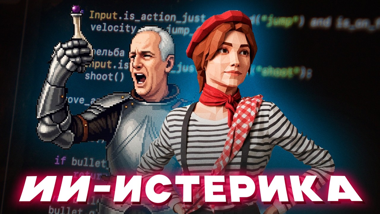 Хотел посмеяться над нейросетями в играх (но начал вайбкодить прототипы)