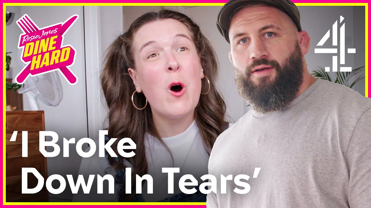 Joe Marler FORGOT He Had KIDS | Dine Hard With Rosie Jones | Channel 4