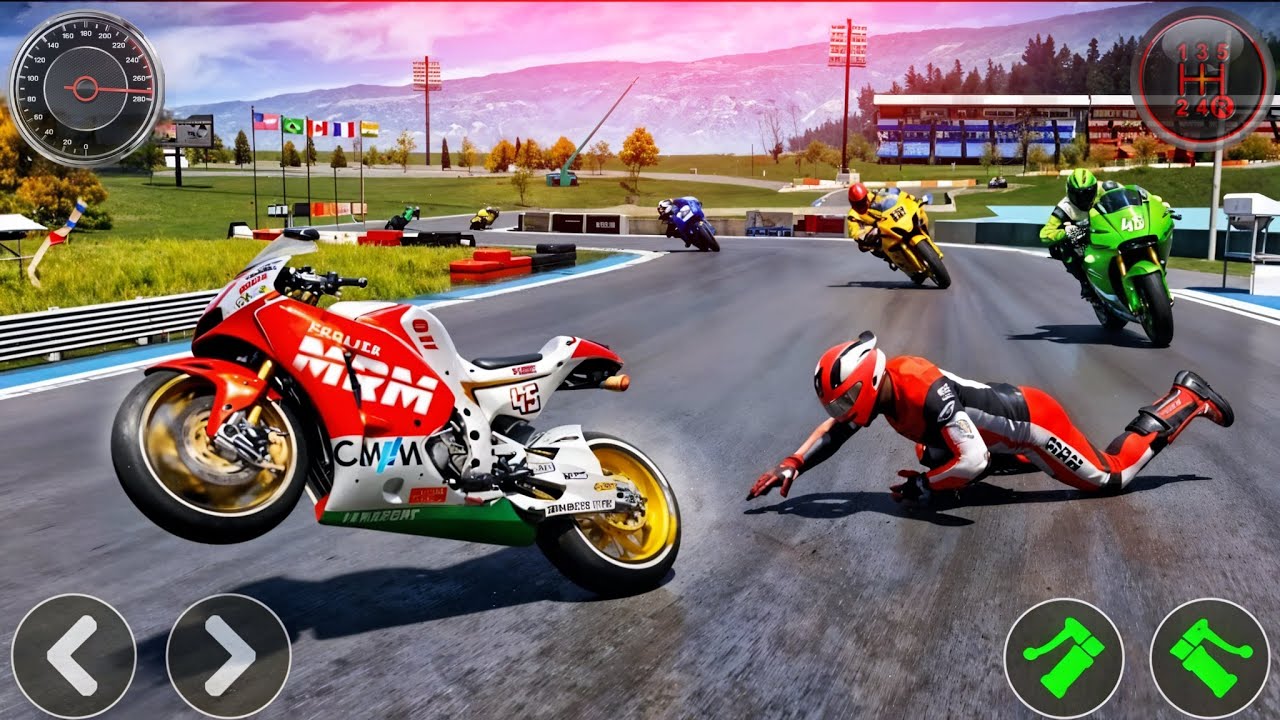 Moto Bike Racing, Stunts, Driving - Challenge Bike Driving Simulator - Android Gameplay
