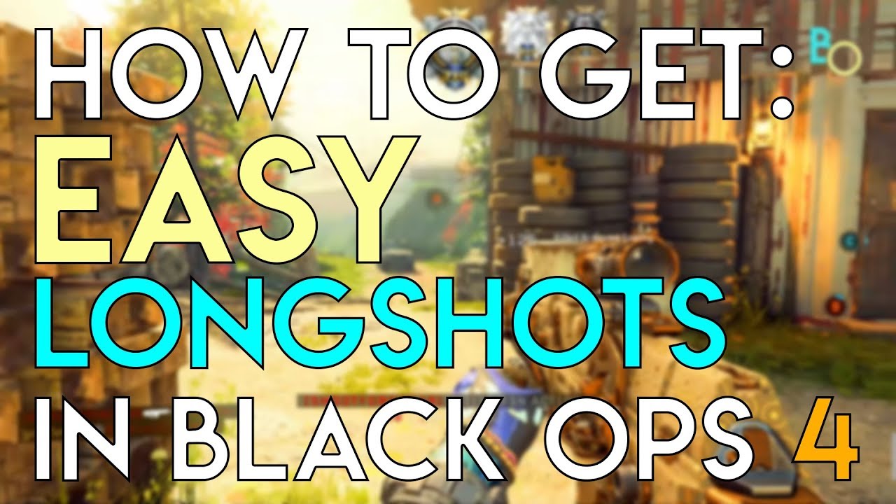 HOW TO GET EASY LONGSHOTS IN BLACK OPS 4! (Black Ops 4: Tips and Tricks)