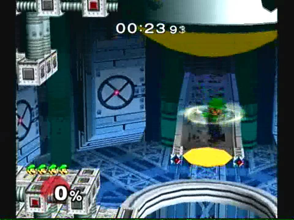 Super Smash Bros. Melee: Adventure Mode with Luigi (Hard)