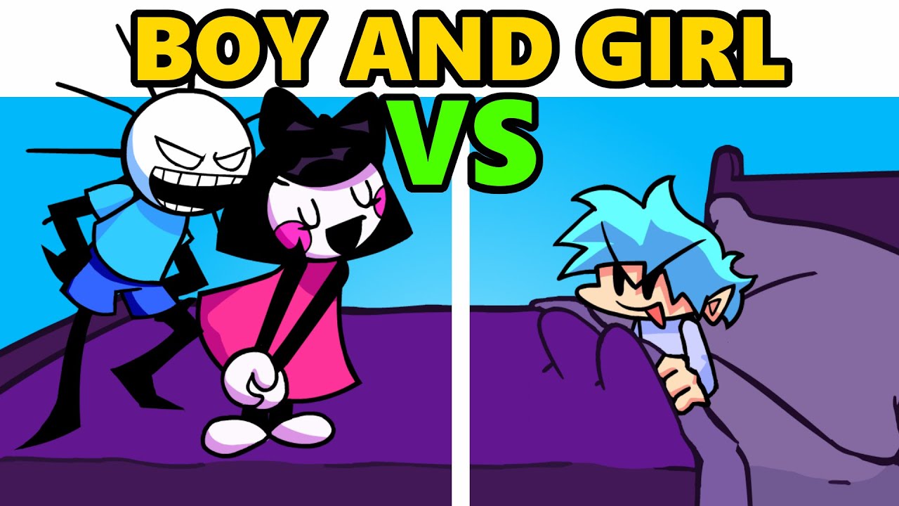 Friday Night Funkin' Vs Boy and Girl | High Effort Boy and Girl All Songs