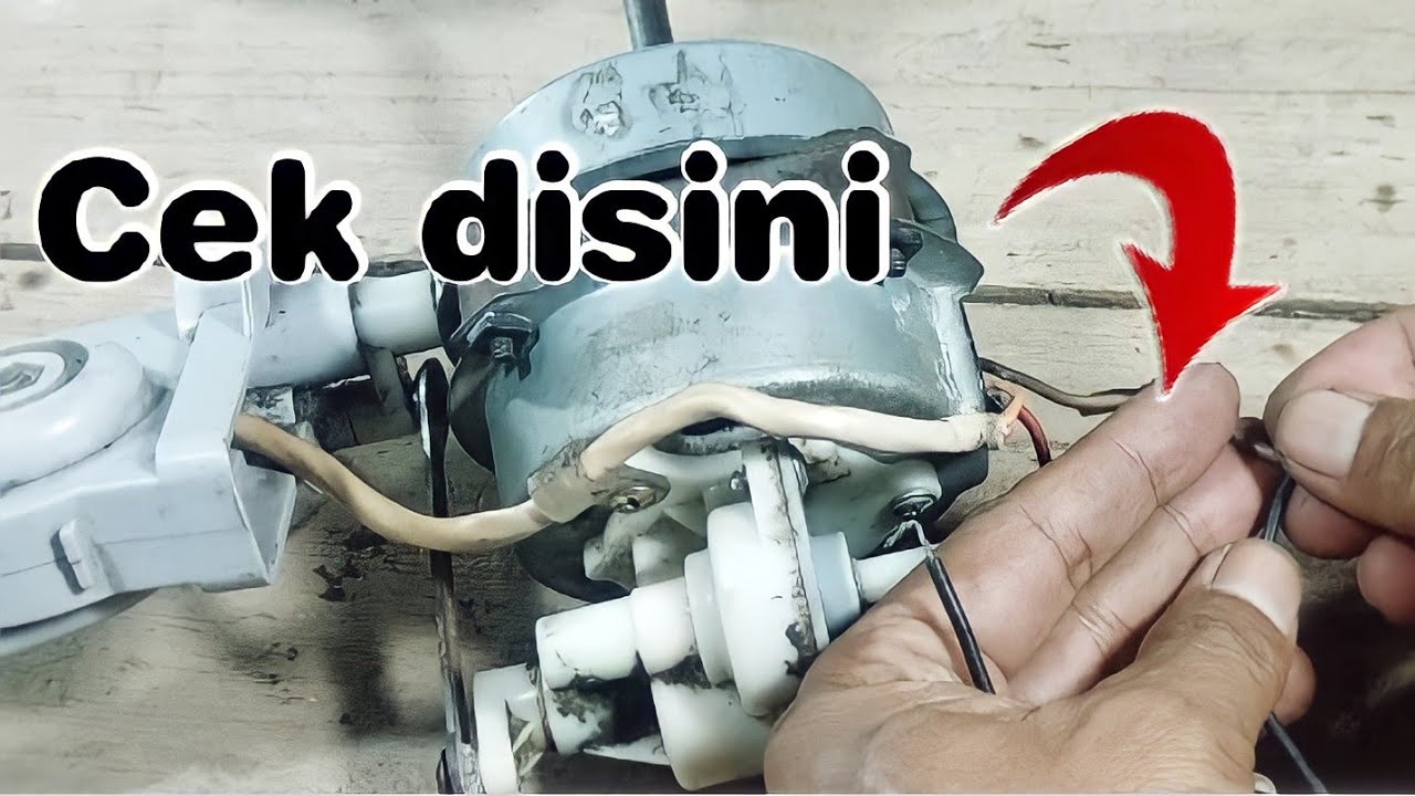 Kipas angin putus jalur kapasitor, ini solusinya