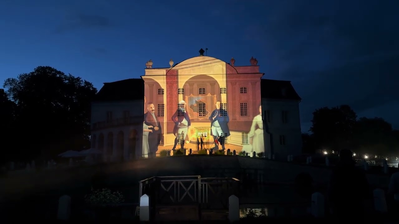 Pałac Kurozwęki. Piękna historia opowiedziana spektaklem światła.