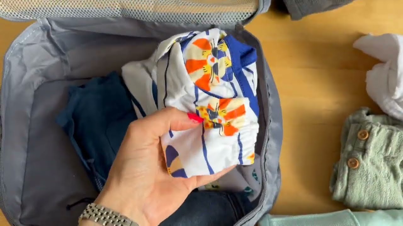 Cosa porto di vestiti in vacanza per un neonato di 6 mesi!