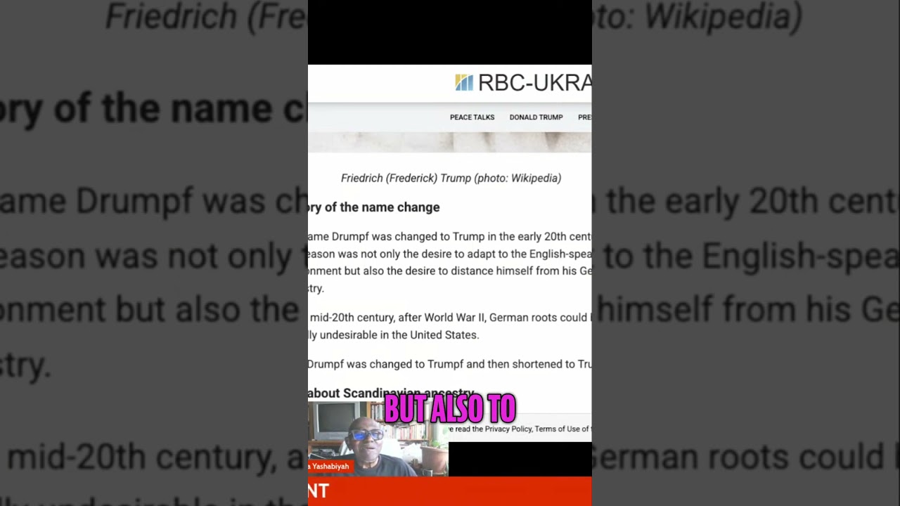Trump's Ancestry: The Untold Story of the Drumpf Name