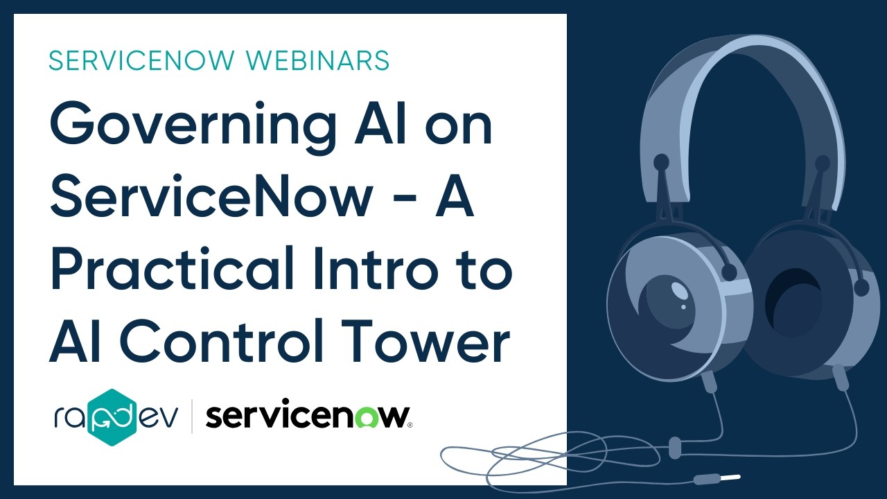 Управление ИИ в ServiceNow — практическое введение в «башню управления ИИ»