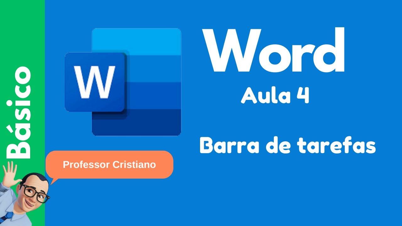 WORD - Barra de tarefas | AULA 4