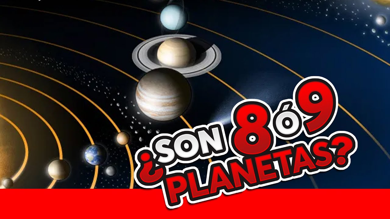 &iquest;Cu&aacute;ntos planetas hay en el SISTEMA SOLAR? 🙄