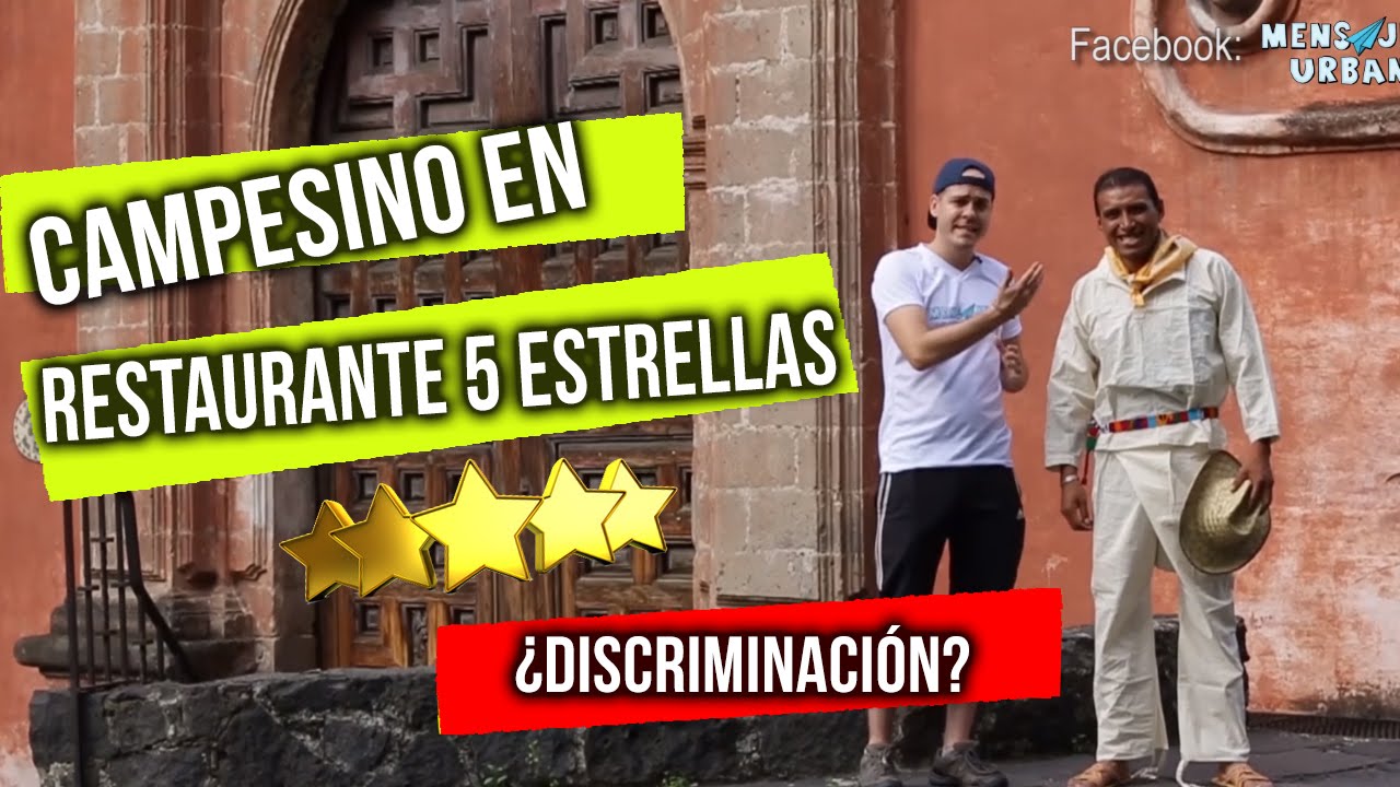😲 No creeras lo que paso cuando el campesino entra al restaurante 5 estrellas 😯/Experimento social/