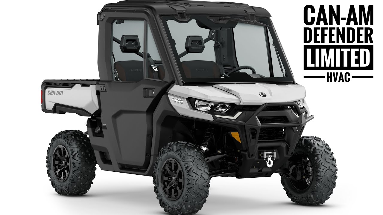 2020 Can-Am Defender Limited with HVAC