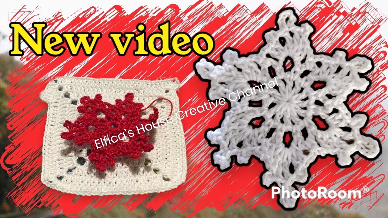 da fiocco di neve uncinetto facile a granny square solida