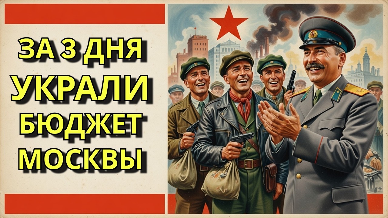 БАНДА КОТОРУЮ ЛОВИЛИ ВСЕ СОЮЗОМ: ДАЖЕ СТАЛИН АПЛОДИРОВАЛ БАНДИТАМ!