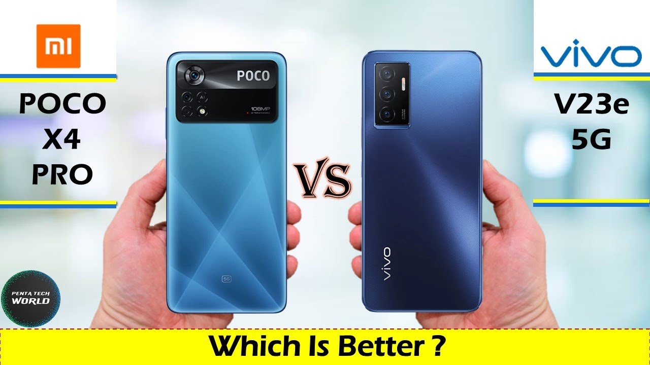 Xiaomi Poco X4 Pro vs Vivo V23e 5G | Comparison