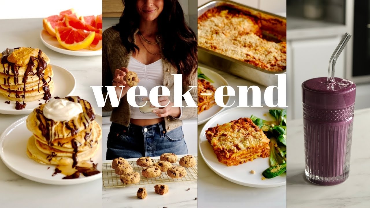 UN WEEK-END DANS MON ASSIETTE  | Riche en Protéines, Vegan