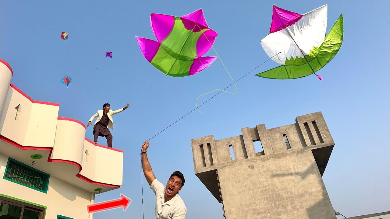 5 Feet Village Biggest Tukkle Flying | 2 Feet Patang 