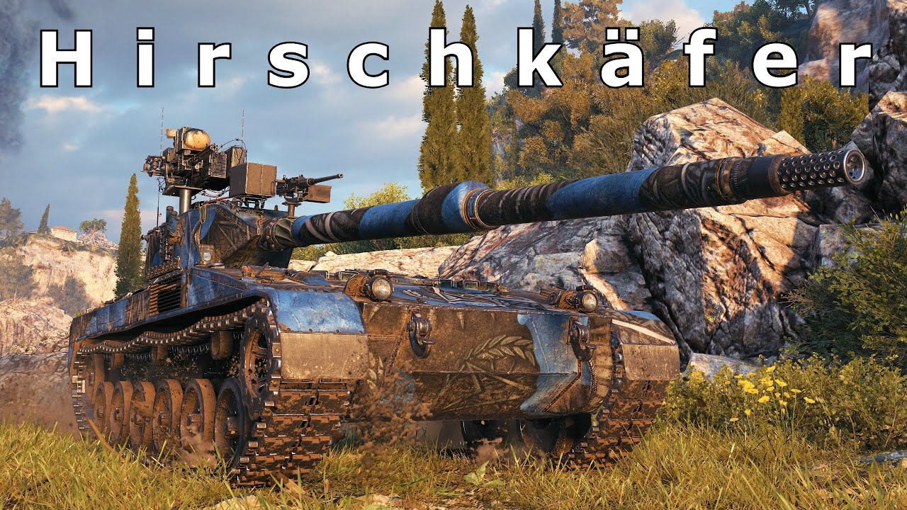 World of Tanks Hirschkäfer - 4 Kills 12,4K Damage