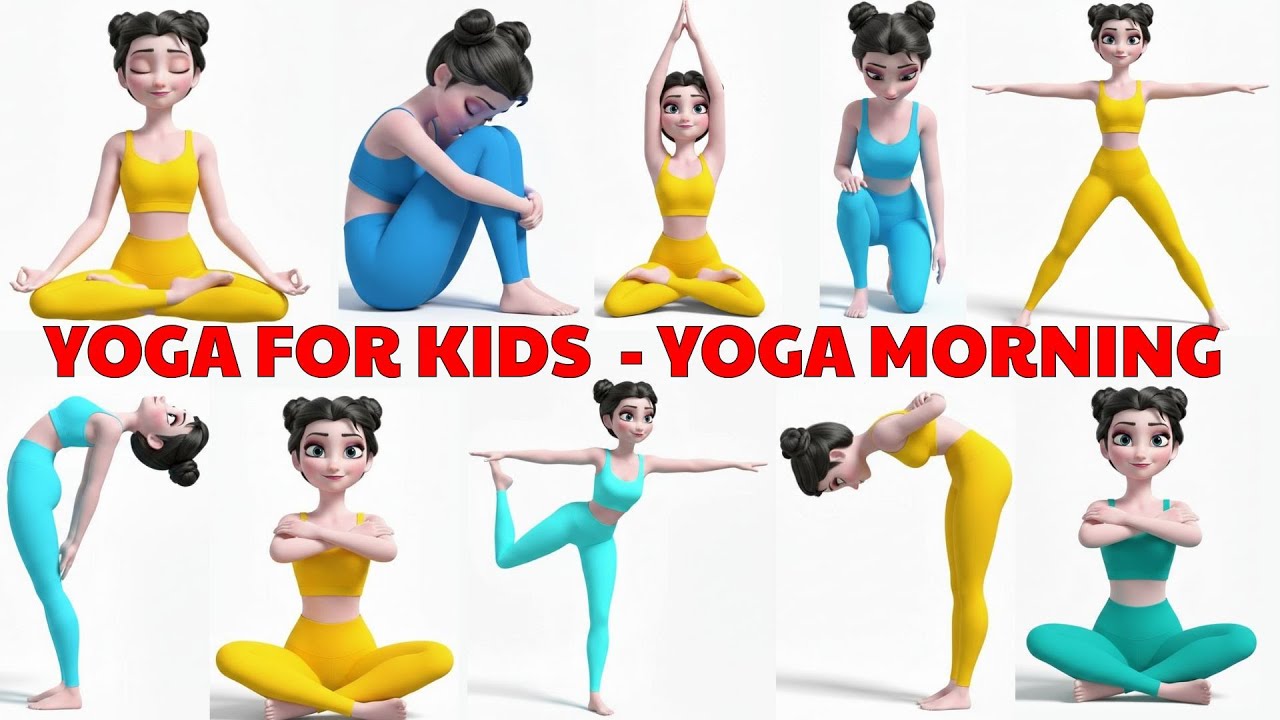 Fun Yoga for Kids | Easy Poses to Build Focus & Flexibility at Home #kidsyoga