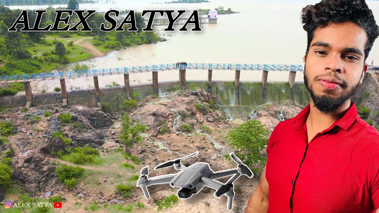 Bhaskel Dam Umerkote | Drone View Bhaskel Dam Khadak Nabarangpur | Picnic Spot | vlog by Alex Satya