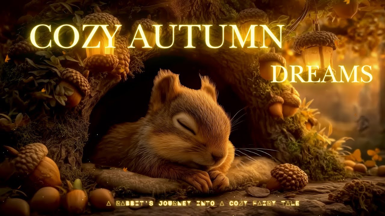 Уютные осенние сны 🍂 Фэнтезийная расслабляющая музыка для глубокого сна, учёбы и душевного спокойст