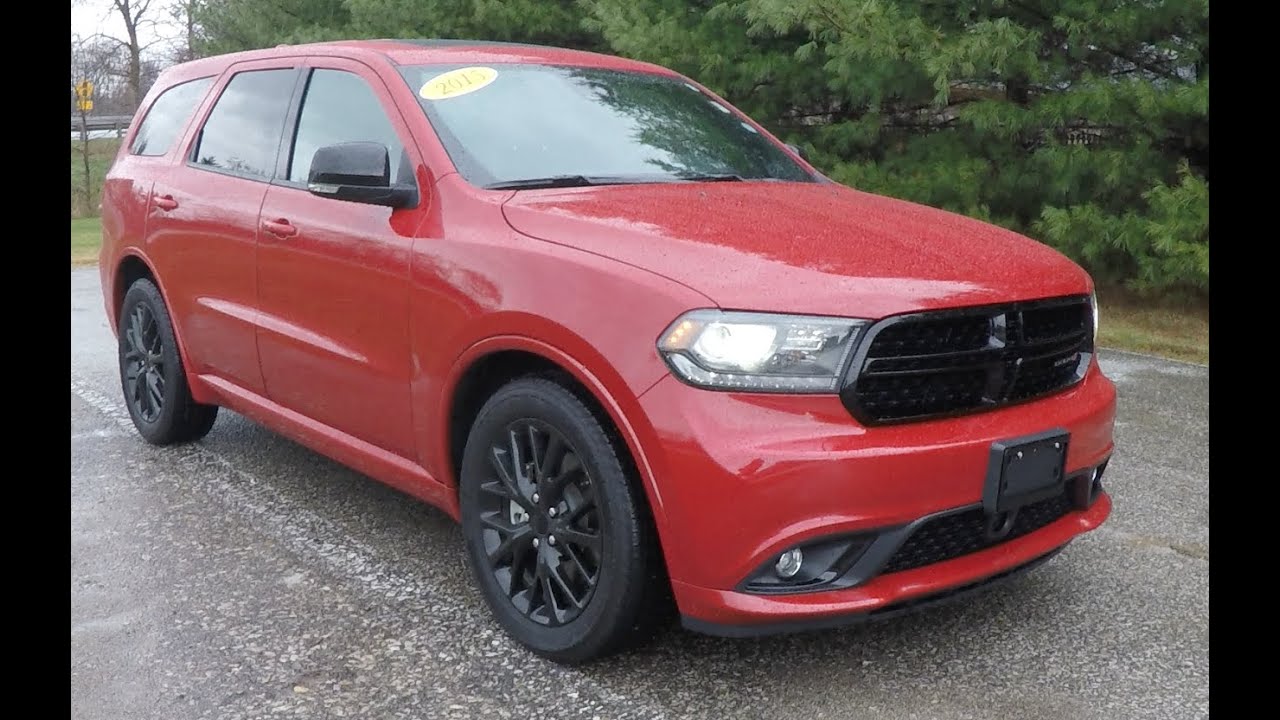 2015 Dodge Durango RT AWD Blacktop Edition|B0251