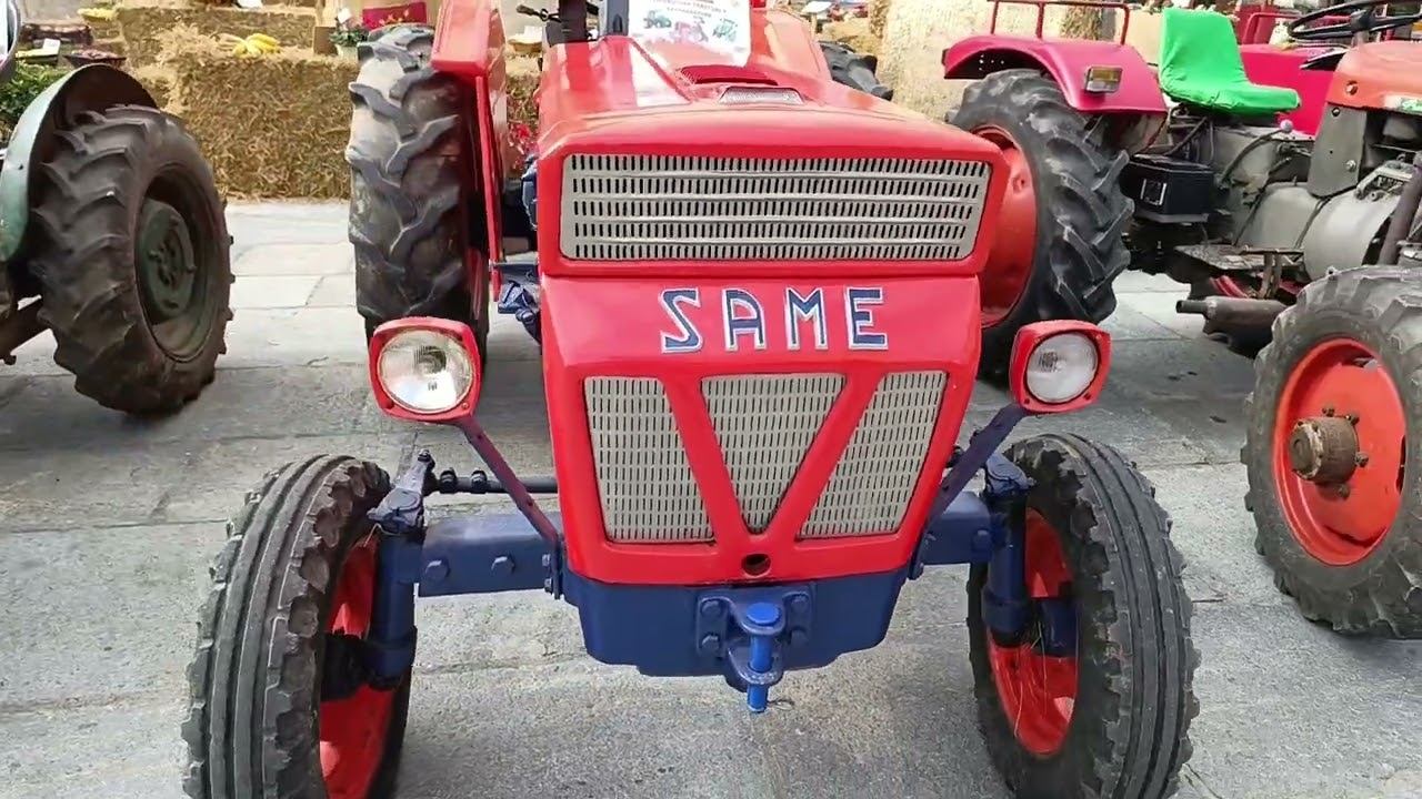 Trattori d'epoca a Bagnolo Piemonte
