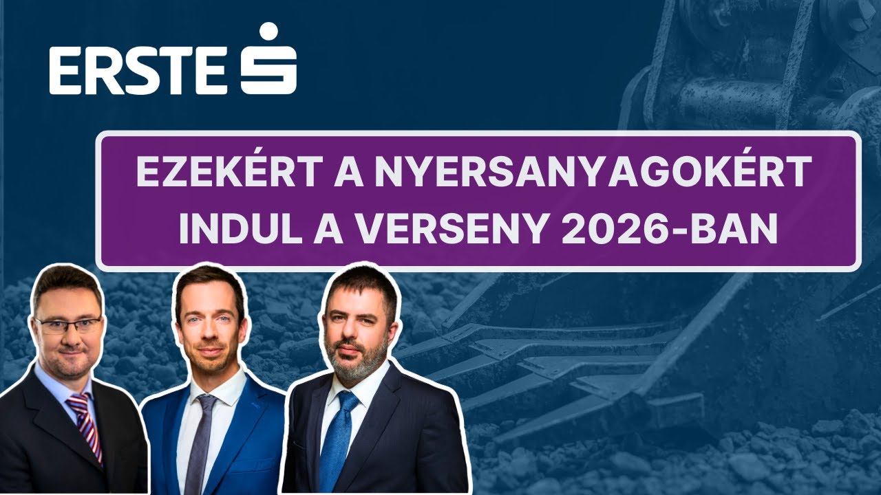 Ezekért a nyersanyagokért INDUL A VERSENY 2026-ban - Így szállhatsz be te is BEFEKTETŐKÉNT