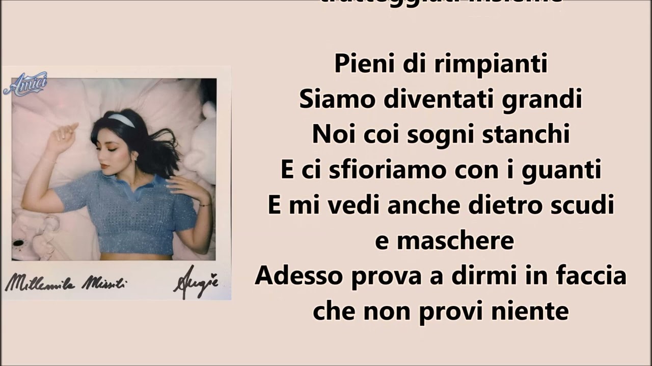 Angie Millemila Missili Testo