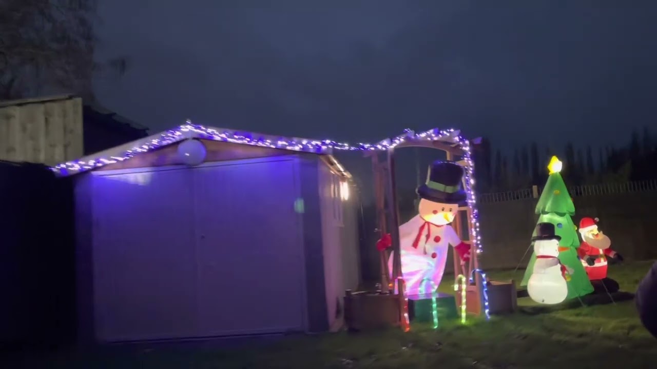 East Herts Miniature Railway at Christmas