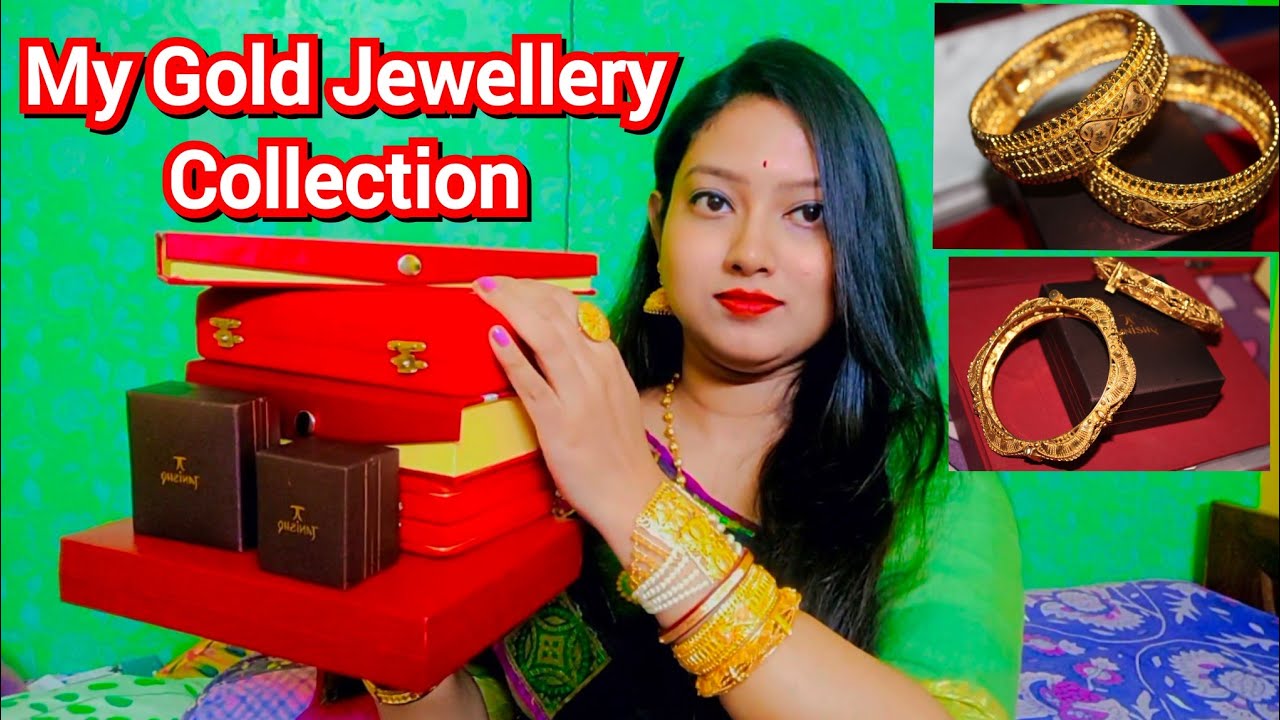 My Gold Jewellery Collection ❤❤ My Wedding Gold Jewellery Collection #wedding_gold_jewellery