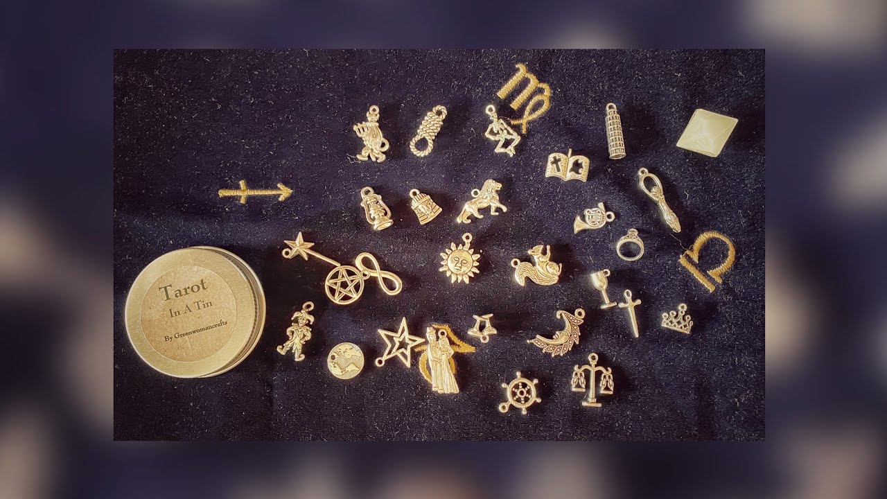 Tarot in a Tin (Tarot Charms)