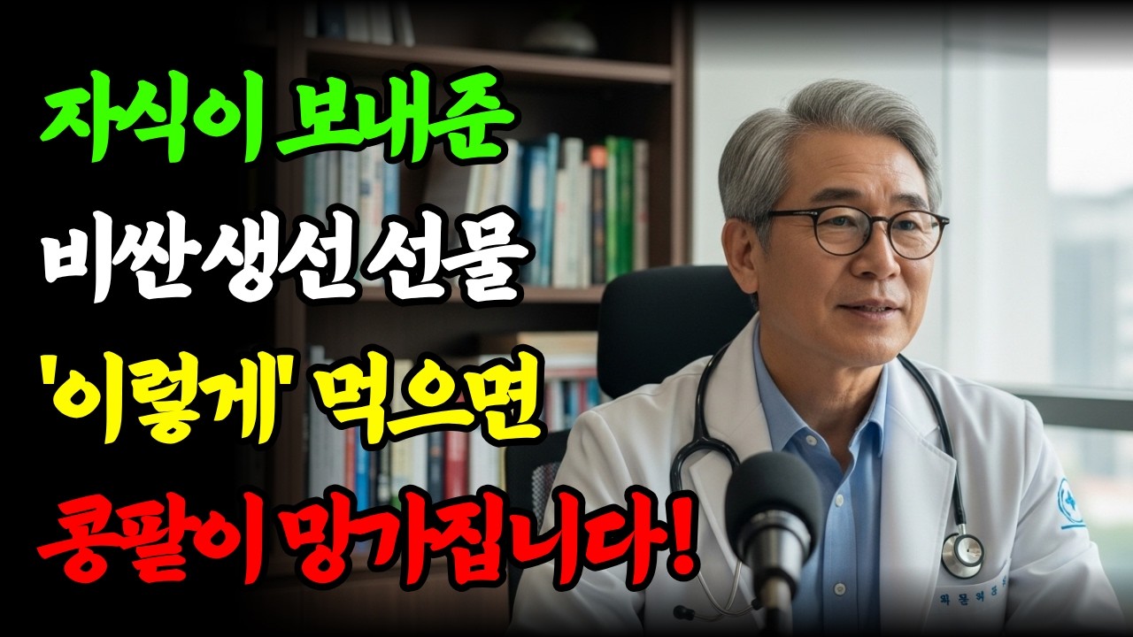 의사도 말하는 60세 이후 위험한 생선, 이렇게 먹으면 콩팥이 무너집니다 l 건강에좋은생선 l 노년건강 l 오디오북 l