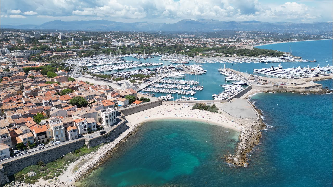 Antibes ,France 🇫🇷 | 4K Drone Footage