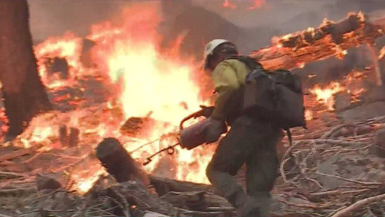 Ferocious Firefight In Tahoe Basin