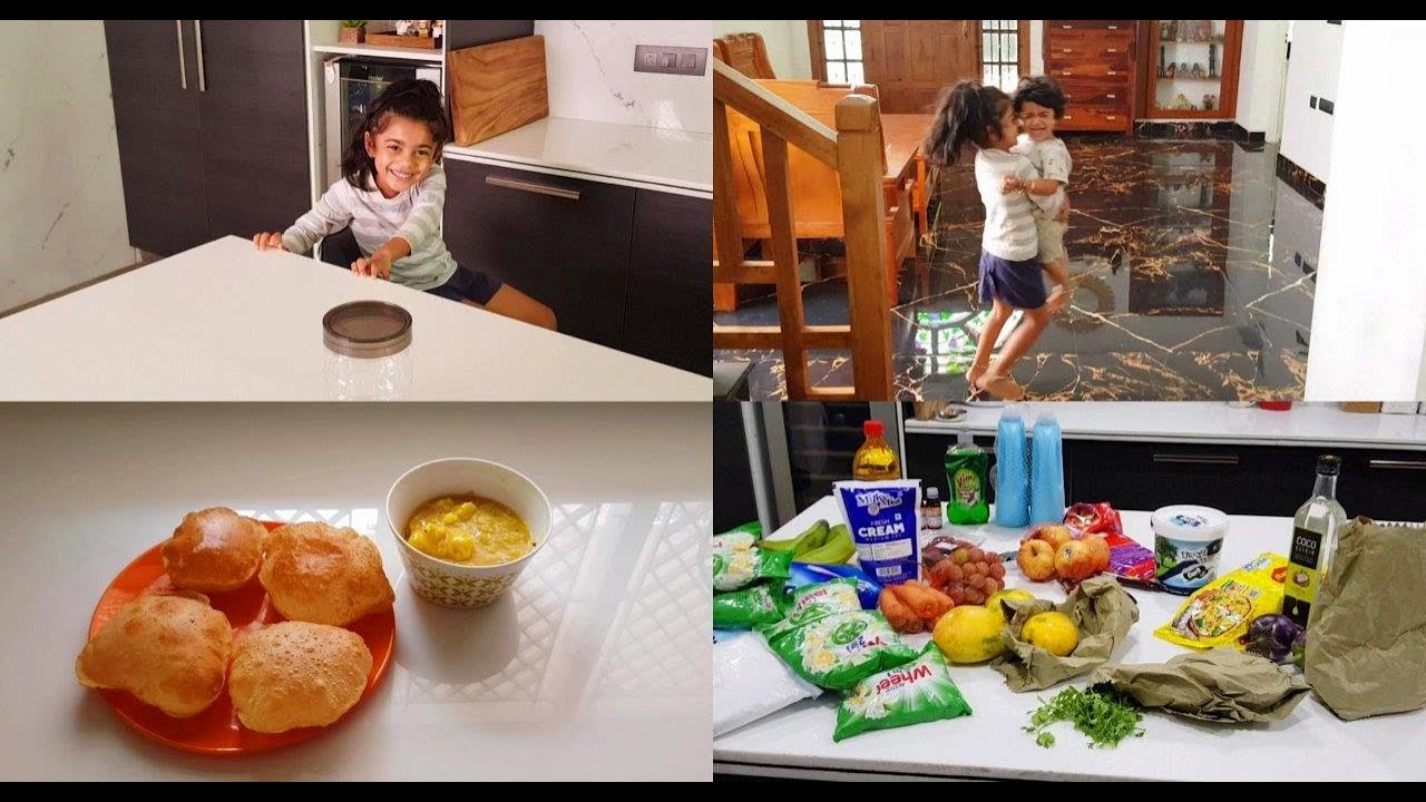 Breakfast Routine Vlog - Poori, Besan Aloo Masala - Make Your House Smell Nice - YUMMY TUMMY VLOG