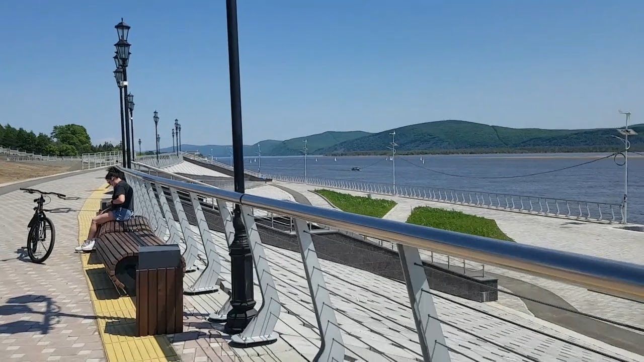 Комсомольск-на-Амуре 12 июня 2025 года Центр набережной - Драматический театр