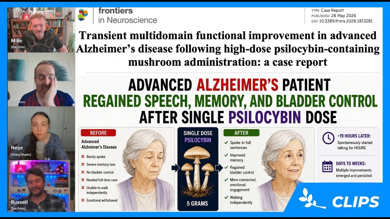Wirusowy artykuł o psylocybinie w leczeniu Alzheimera wygląda coraz gorzej, im bardziej się w nie...