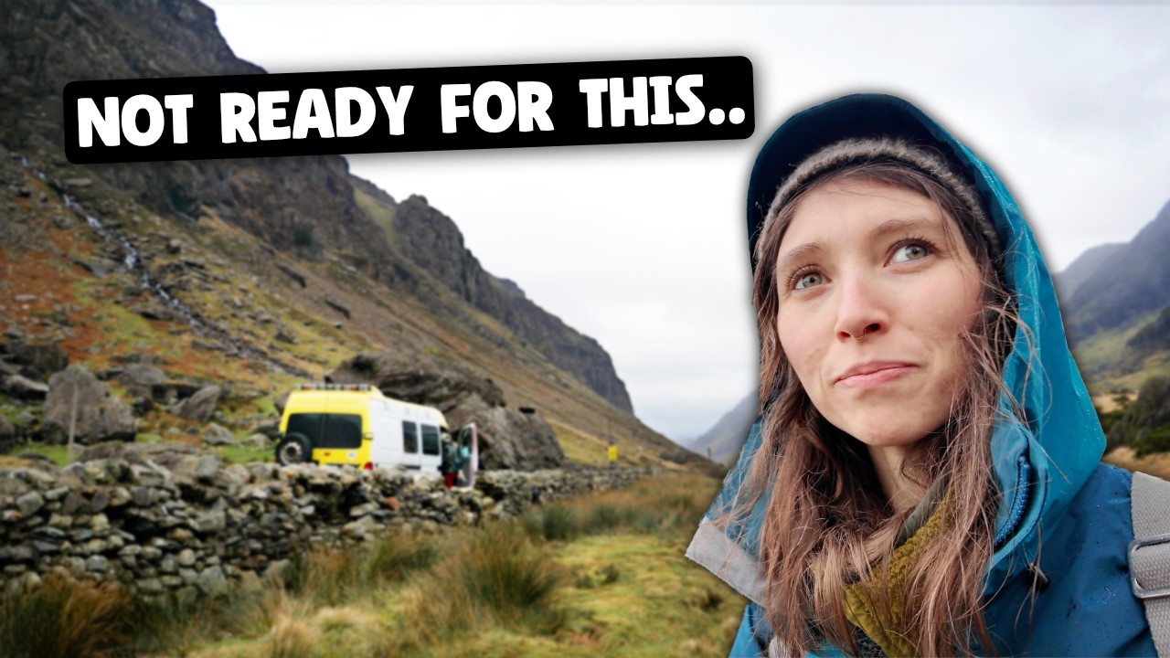We Had No Idea It Would Be Like THIS!! - Van Life in Snowdonia 🏴󠁧󠁢󠁷󠁬󠁳󠁿
