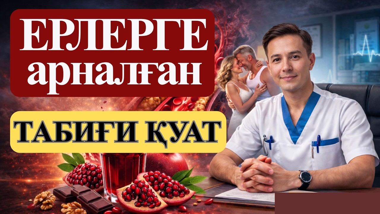 ДӘРІХАНАҒА ЖҮГІРМЕ! 50-ден асқан ерлерге арналған ТАБИҒИ ВИАГРА!