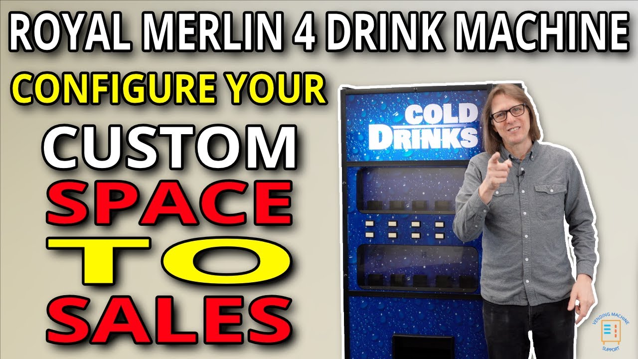 Mastering Custom Space to Sales Programming on Your Royal Merlin IV Controlled Drink Vending Machine