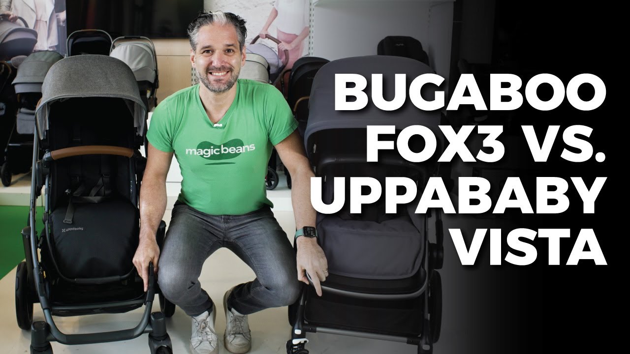 UPPAbaby VISTA V2 vs. Bugaboo Fox3 Comparison | Best Strollers 2022 | Magic Beans Reviews