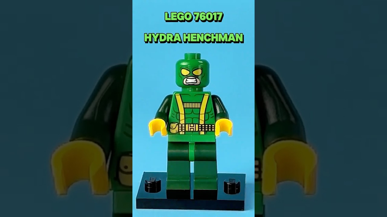 CLASSIC LEGO Hydra Henchman from 11 Years Ago!  LEGO 76017 Minifigure #CaptainAmerica #LEGOMarvel
