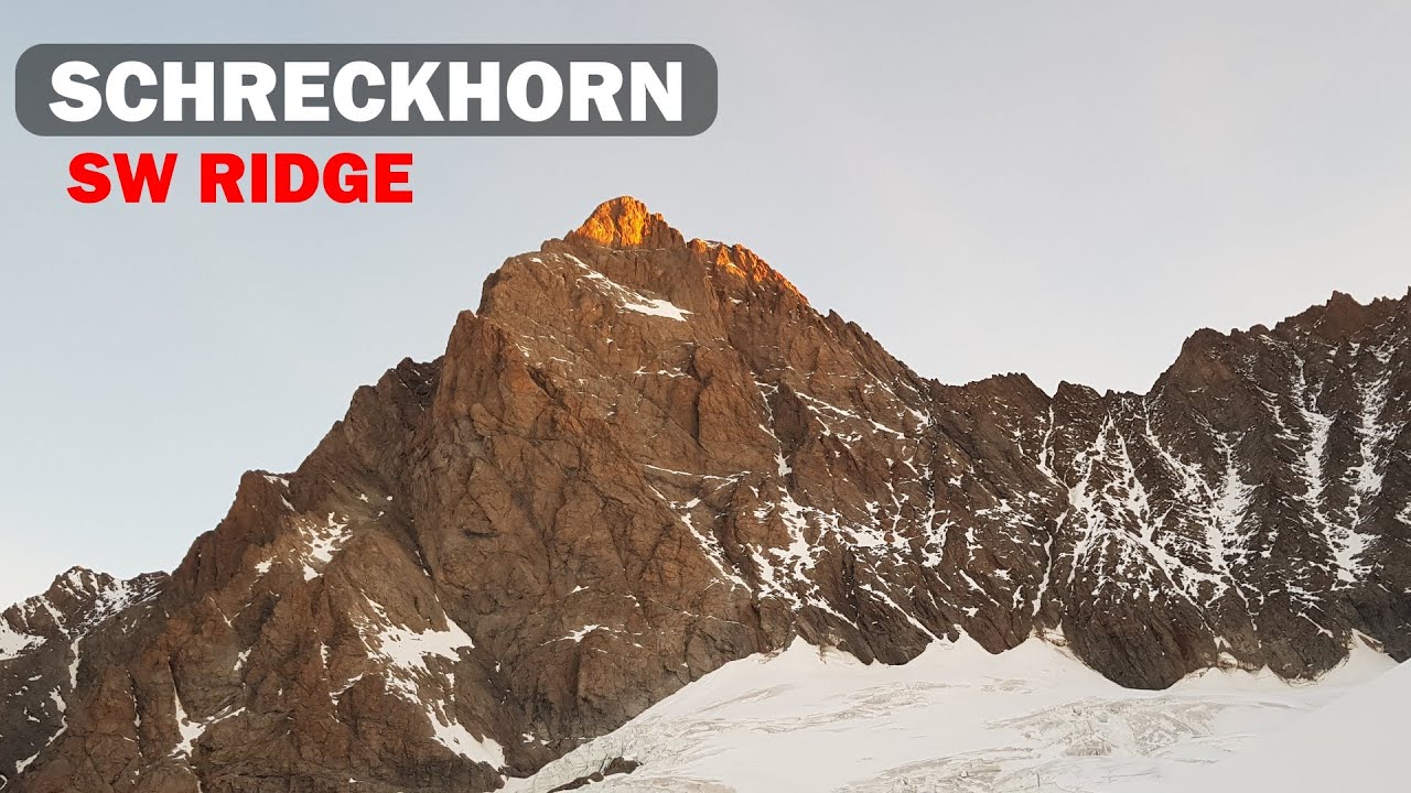 Schreckhorn 4078m in November