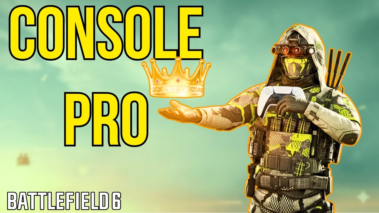 BEST Aim Settings in Action 🎯 5KD Controller Sniper Battlefield 6 Live