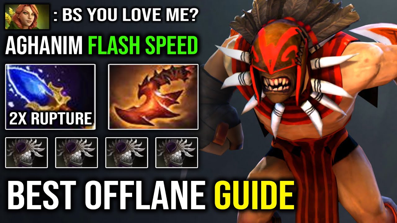 BEST 7.30 OFFLANE HERO 1st Item Blade Mail Bloodseeker | WTF Flash Speed with Double Rupture Dota 2
