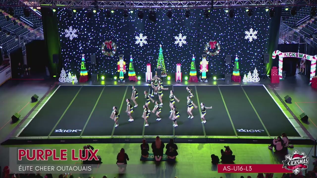 Purple Lux - Élite Cheer Outaouais - AS-U16-L3