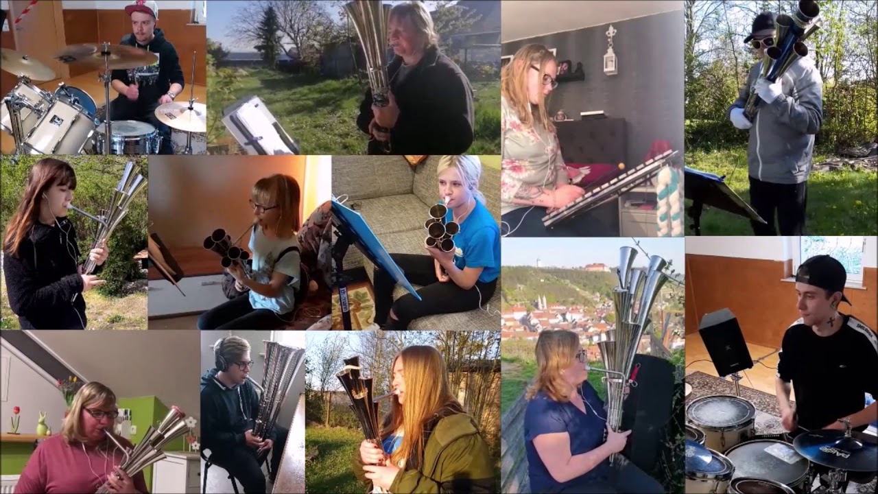 Schalmeienorchester Artern e.V. gegen Corona (Karma Chameleon)