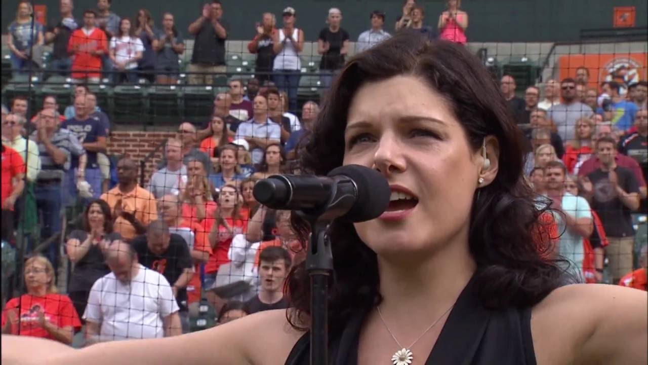 Queen V - National Anthem at Camden Yards - 6-3-16